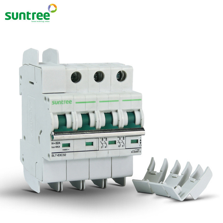 4 Pole DC 1000V PV DC Circuit Breaker