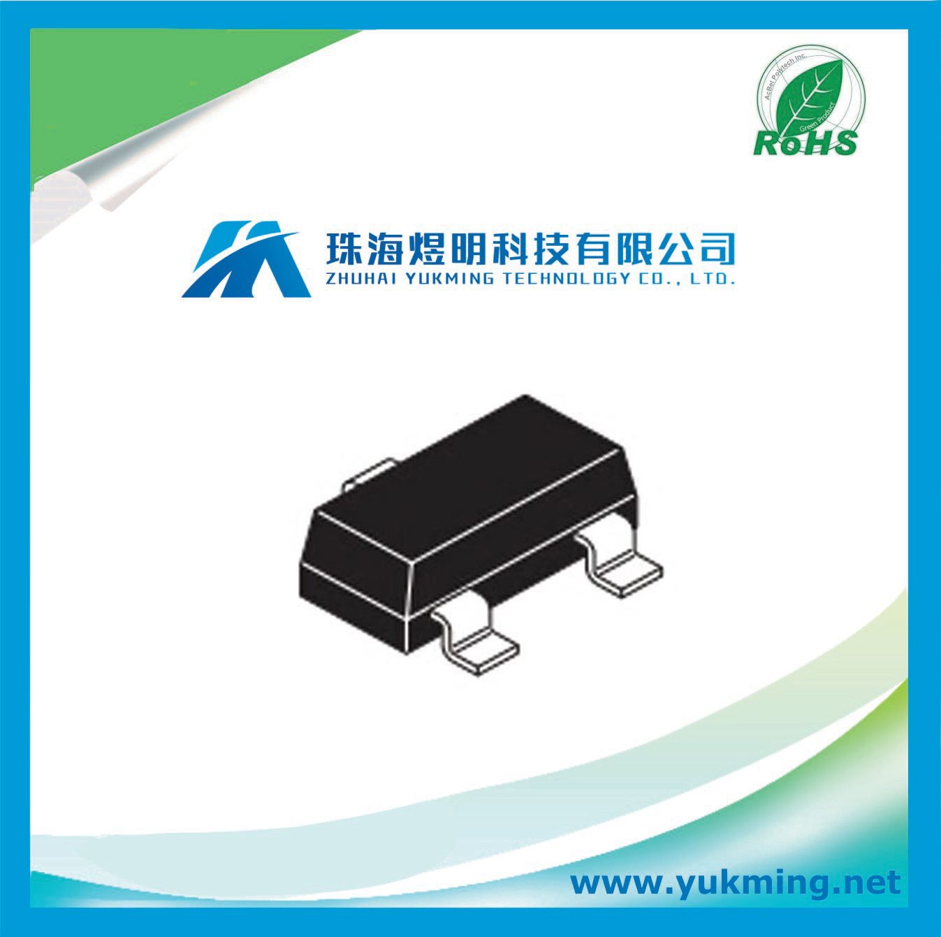 Transistor Fmmt491 of Electronic Component for PCB Assembly