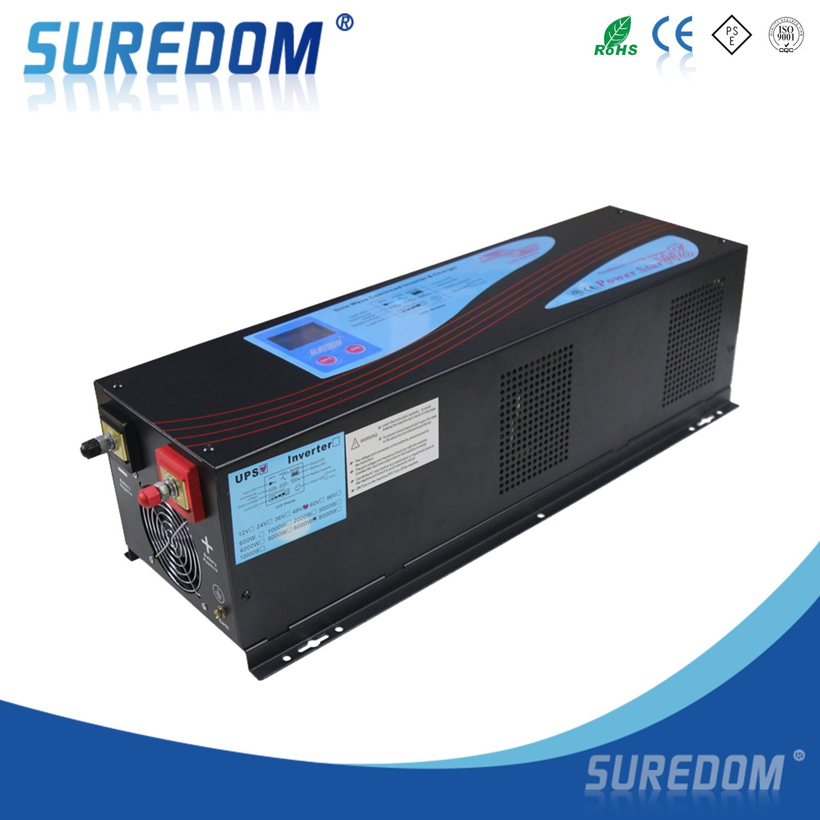 off Grid Single AC Charger 5000W Pure Wave UPS Inverter