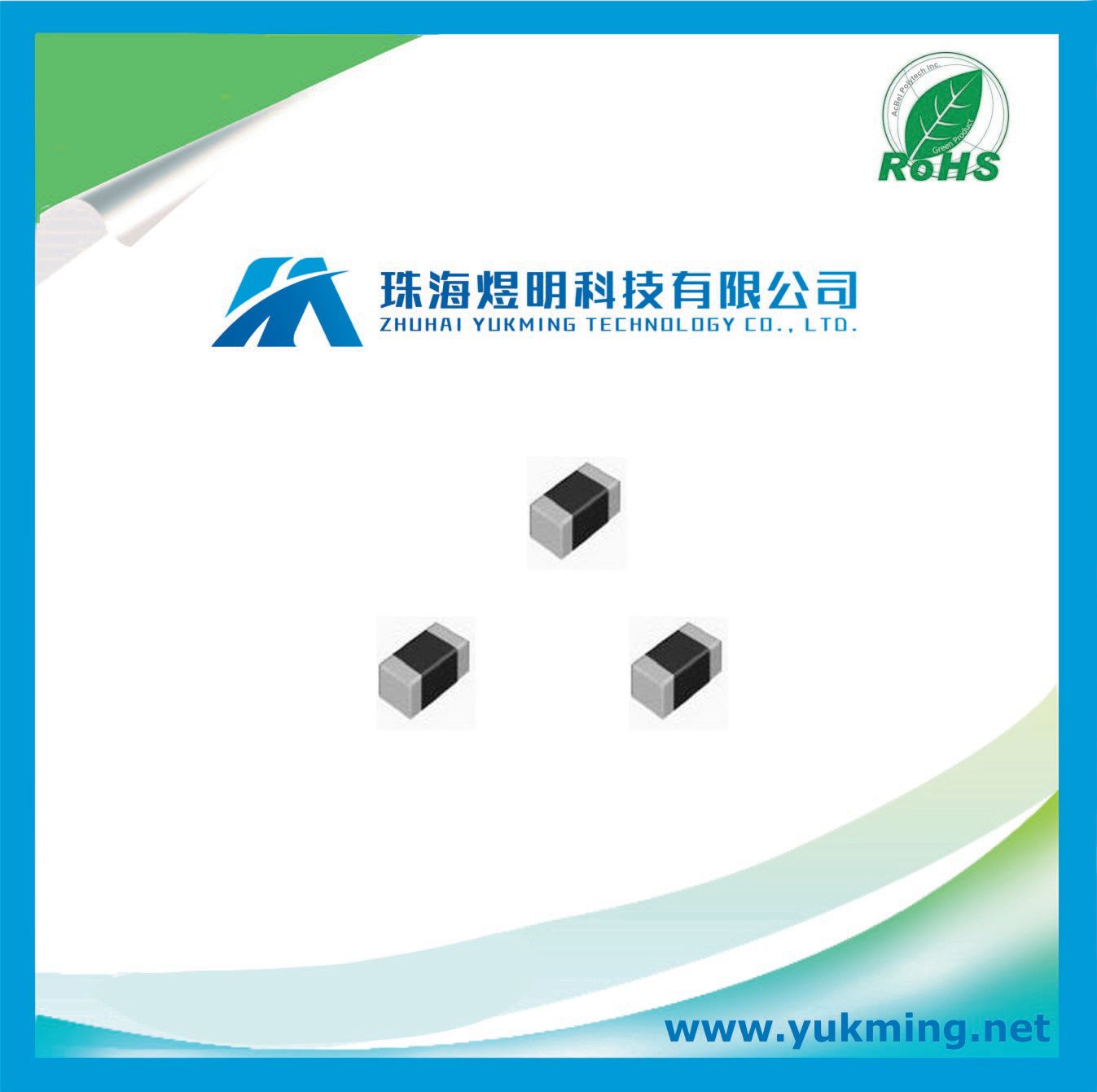 Electronic Component Power Chip Wirewound Inductor for PCB Assembly