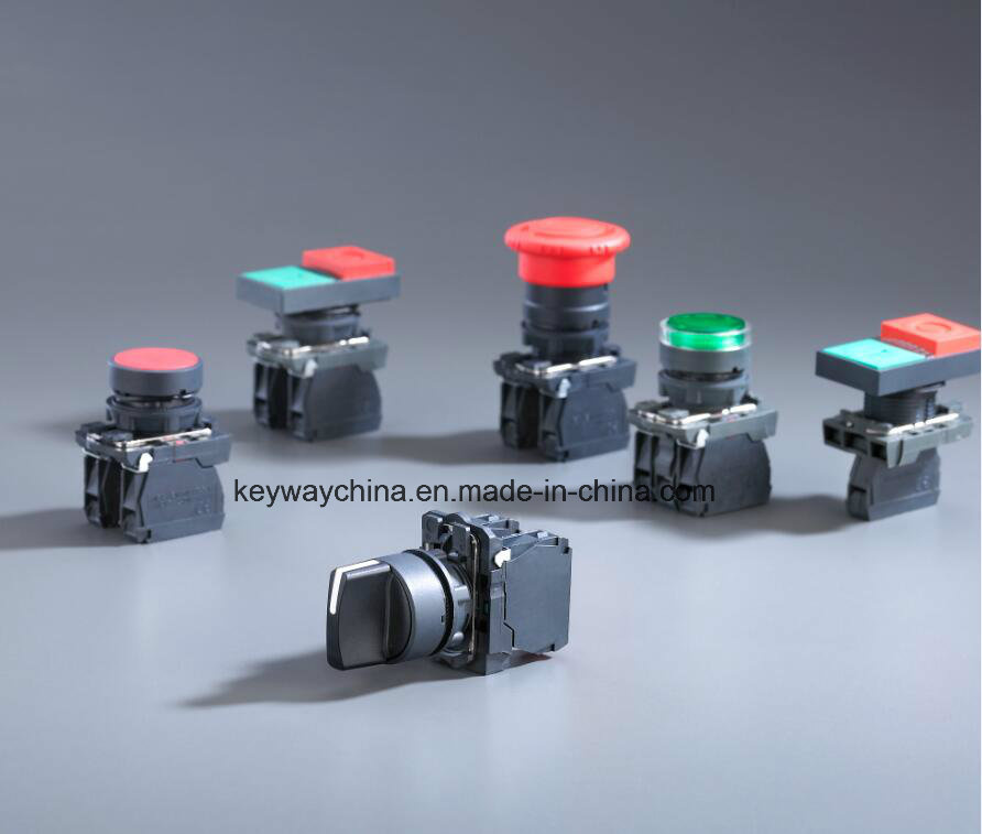 Metal Type Push Button Switch, Red with CB/Ce/CCC Ceitification