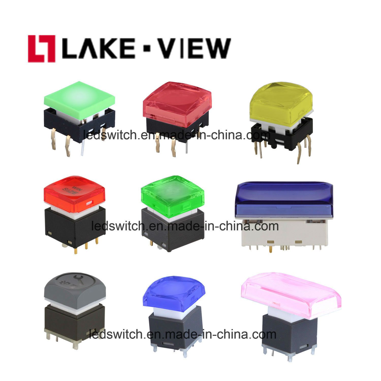 LED Switch for Broadcast System and Other Equipment.