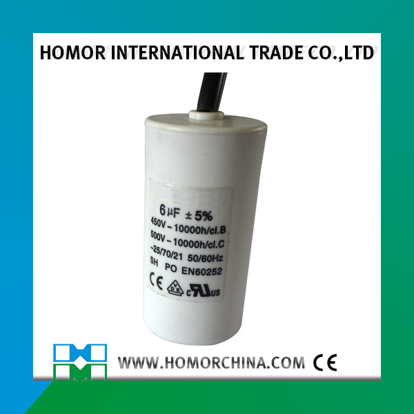AC Motor Run Capacitor Cbb60 for Air Conditioner