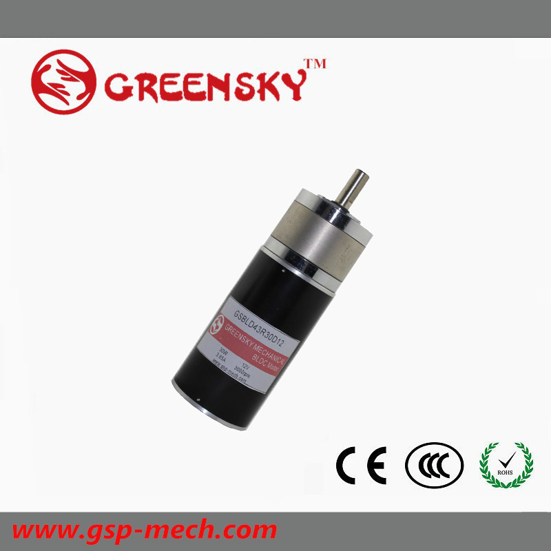 GS Mirco 15W 43mm Planetary Brushless DC Motor with High Quality
