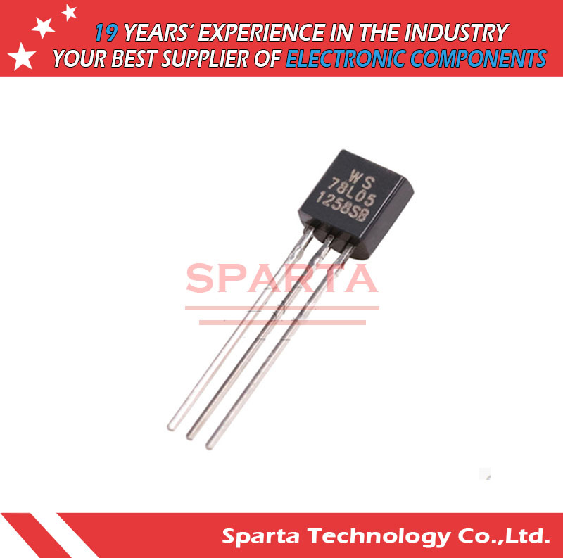 Ws78L05 78L05 3-Terminal Voltage Regulator Transistor