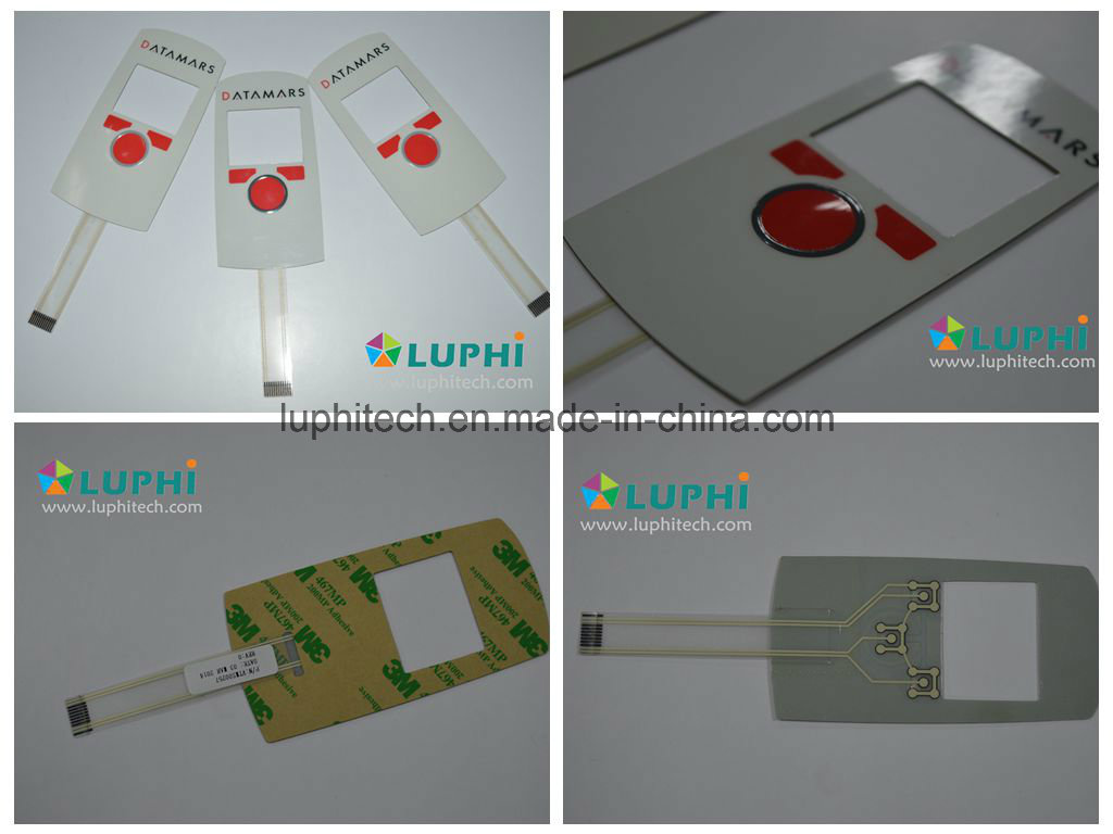 Silk Screen Printing Overlay Membrane Switch Flexible Circuit