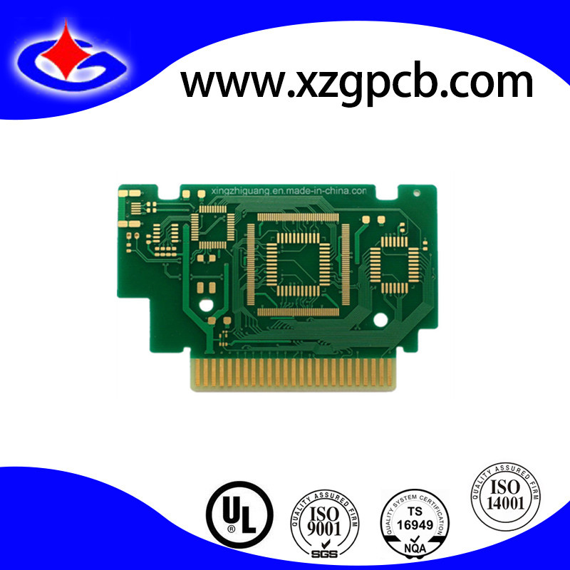 Double-Side Gold Finger Printed Circuit Board for Power Amplifier