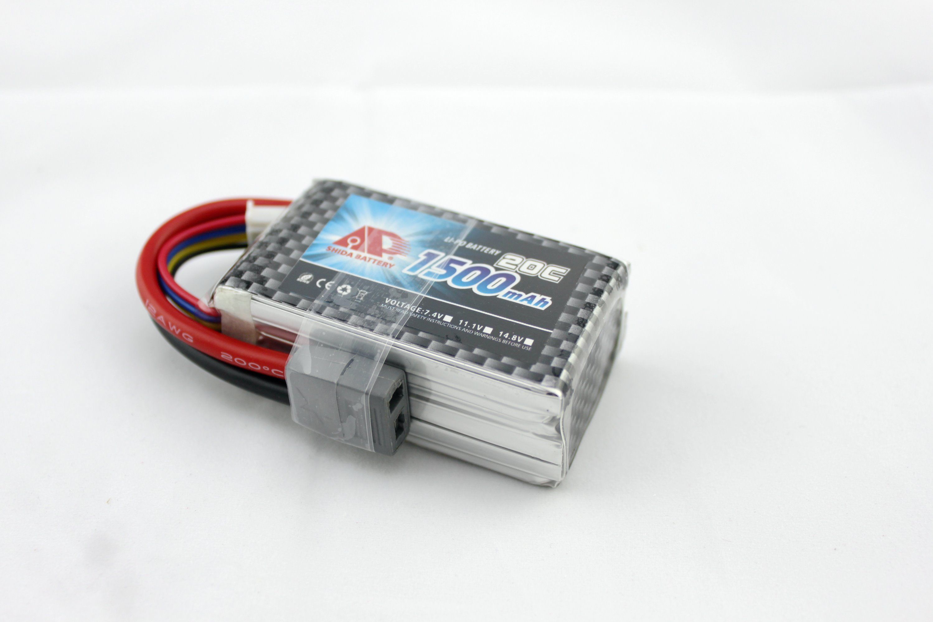 1500mAh 11.1V Lithium Polymer Battery for R/C Model