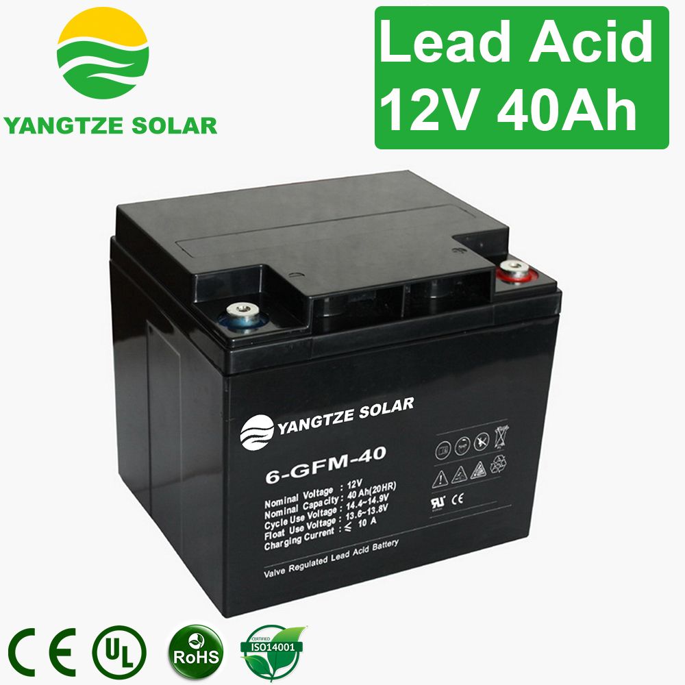 Ce ISO UL Dynavolt 12V 40ah Battery