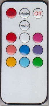 Twenty One Key Mini IR Remote Control