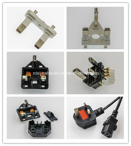 UK Plug Insert with Fuse Protector