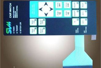 Pet Film Overlay Matrix Membrane Keypad, Touch Screen Keyboard Membrane Switch