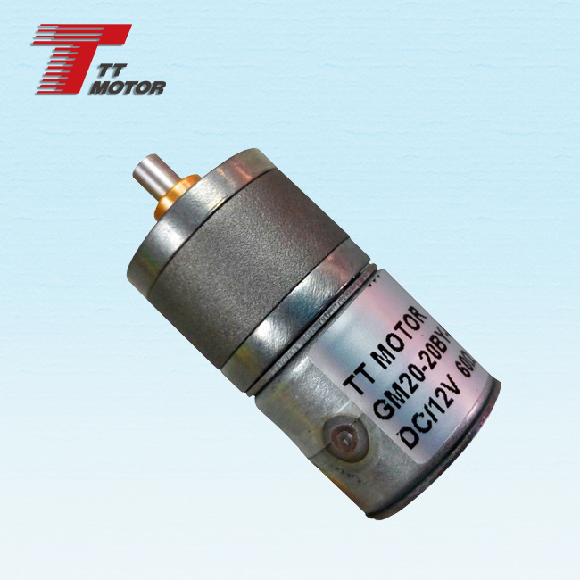 Micro 12V geared DC stepper motor for computer peripherals