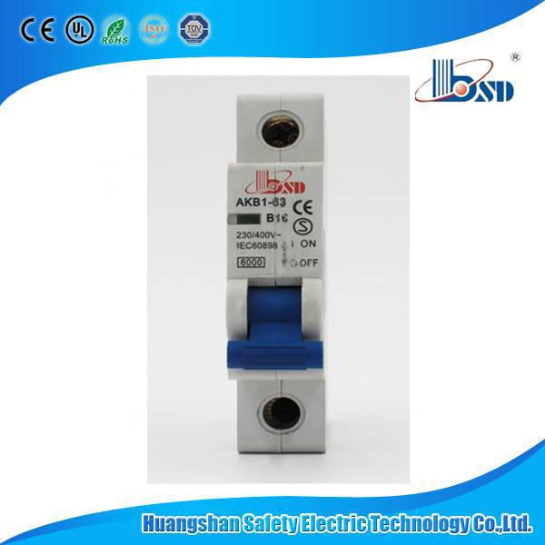 Miniature Circuit Breaker Produce 1p 2p 3p MCB with Ce