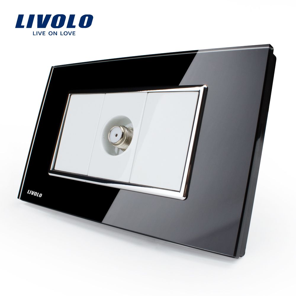 Livolo Automation Home Socket Set Wall Satellite Socket Vl-C391st-81/82
