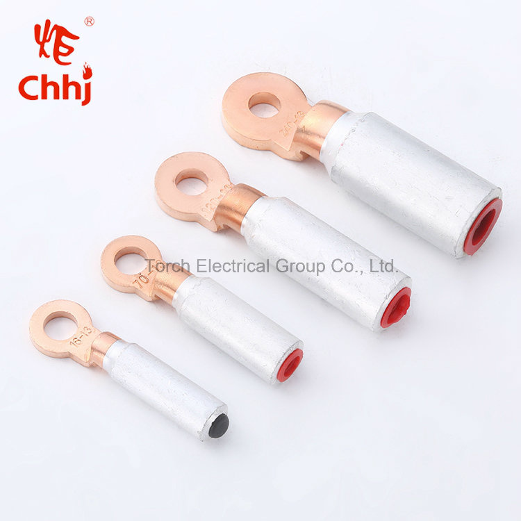 Electric Power Round Palm Dtl-2-16 Bimetallic Crimp Lugs Cable End Terminal with Grease