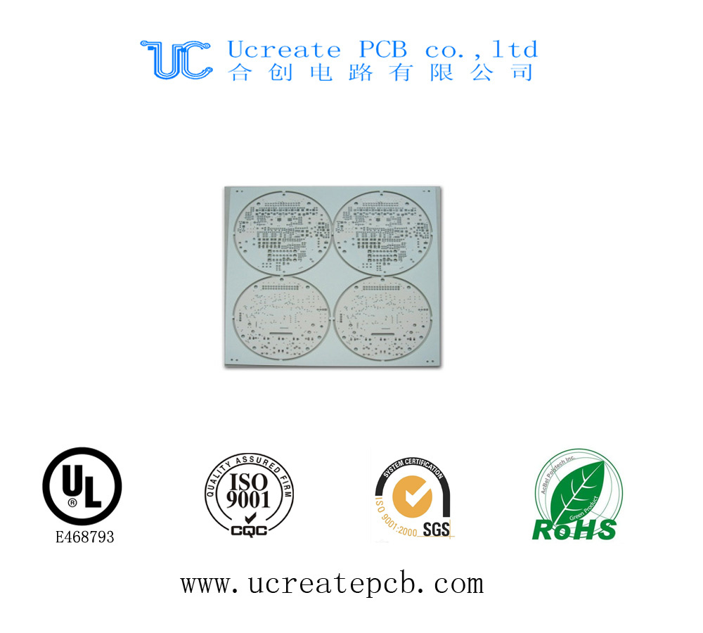 Double-Side Aluminum PCB for LED with High Quality