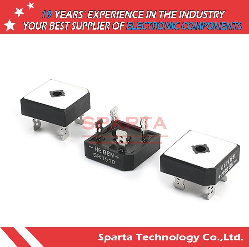 Kbpc1510 15A 50V~1000V Kbpc-T Bridge Rectifier