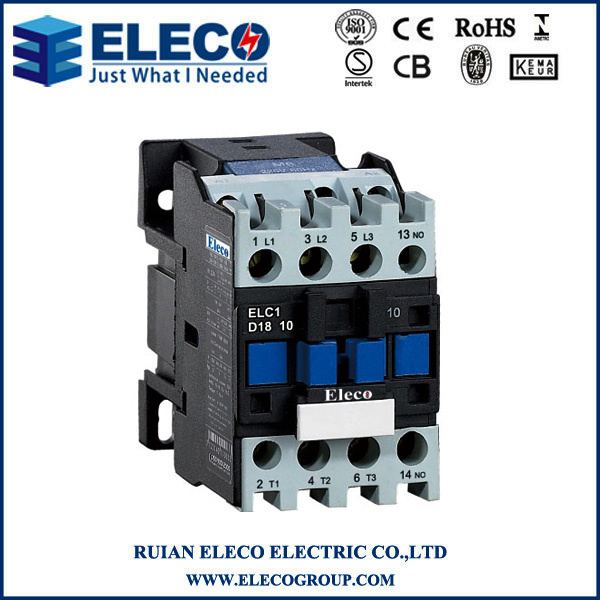Hot Sale AC Contactor with IEC (ELC1-D/W Series)