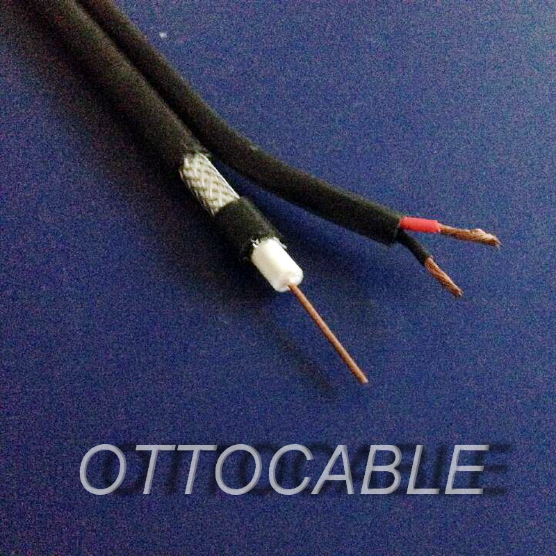 High Quality 75ohms Coaxial Cable (RG6+2C)
