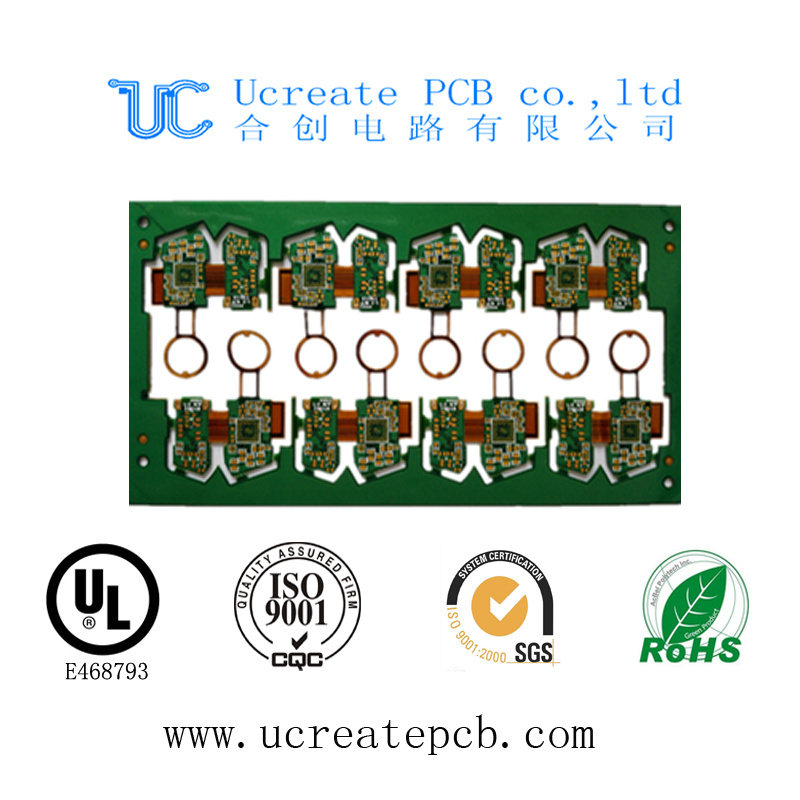 Flex Rigid PCB Printted Circuit Board with High Technology