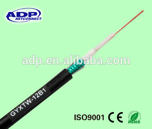 Cheaper GYXTW Aerial 24core Single Mode Fiber Optic Cable