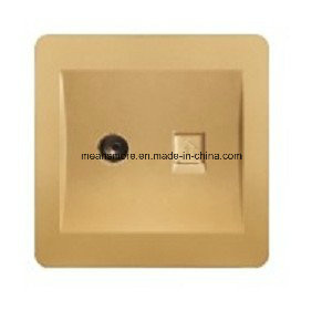 TV Socket Outlet, Switch (RWB-ZG-21)