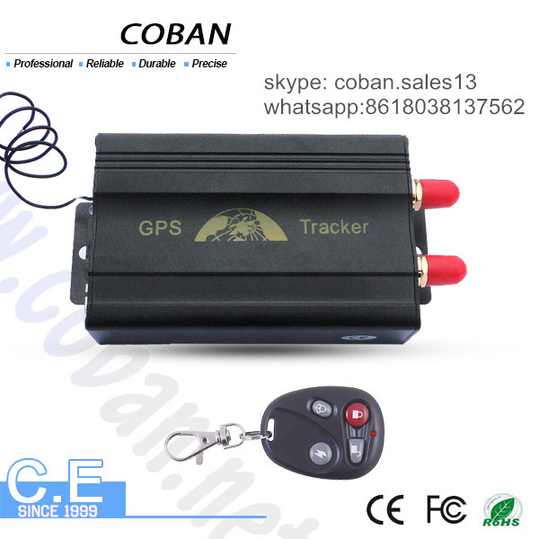 Vehicle Car GPS Tracking Device Tk103b Vehicle Tracking System with Engine Stop Remotely