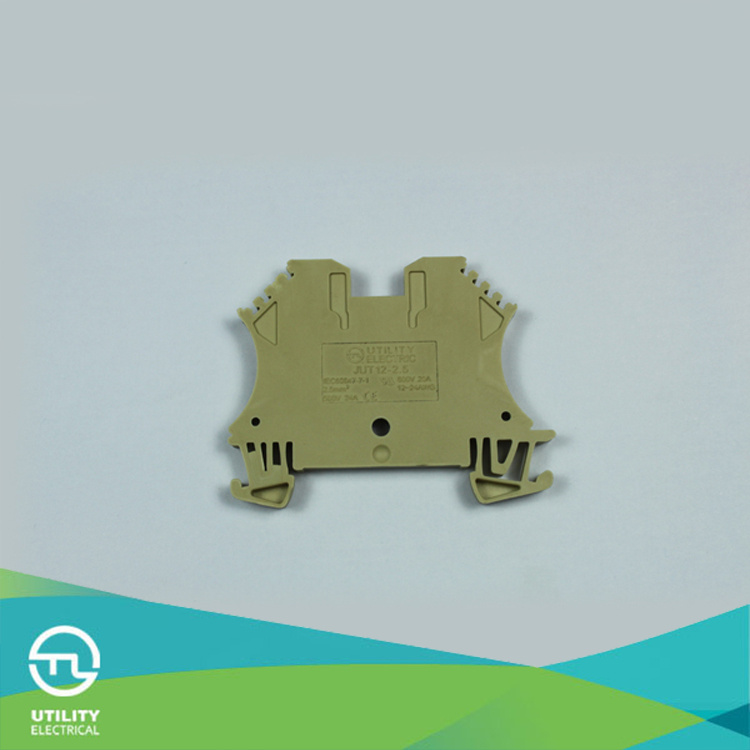 Utl Screw Type Dinrail Terminal Block Jut12-2.5