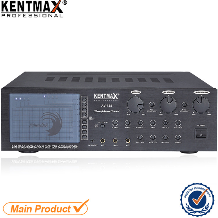 180 Watts 2 Channel Power Home Amplifier with Ce Certificate (AV-735)