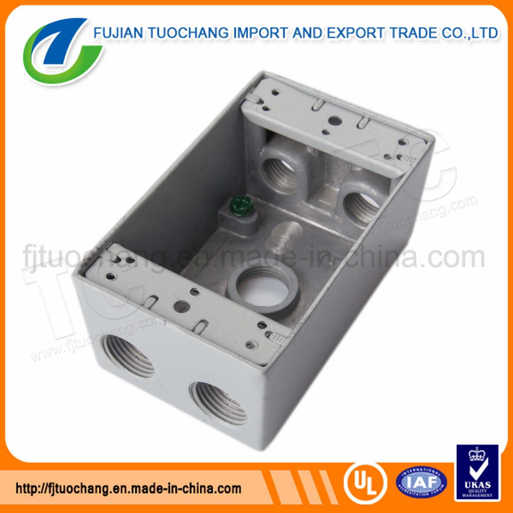 Aluminum Weatherproof Electrical Outlet Box