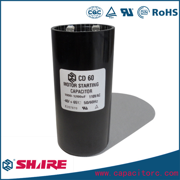 110V 72-88UF CD60 Type Non-Polarized Electrolytic Capacitors