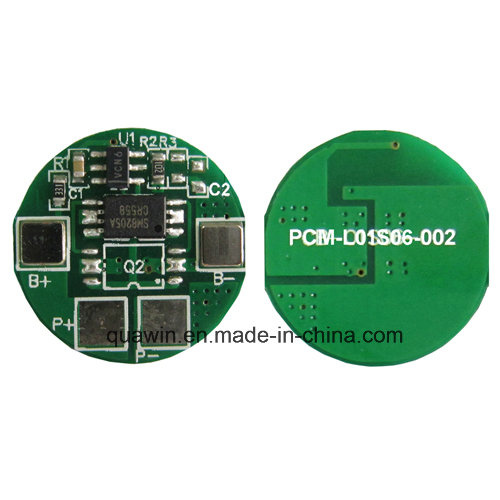 1s BMS Protection Circuit Module for Li-ion/LiFePO4 Battery Pack