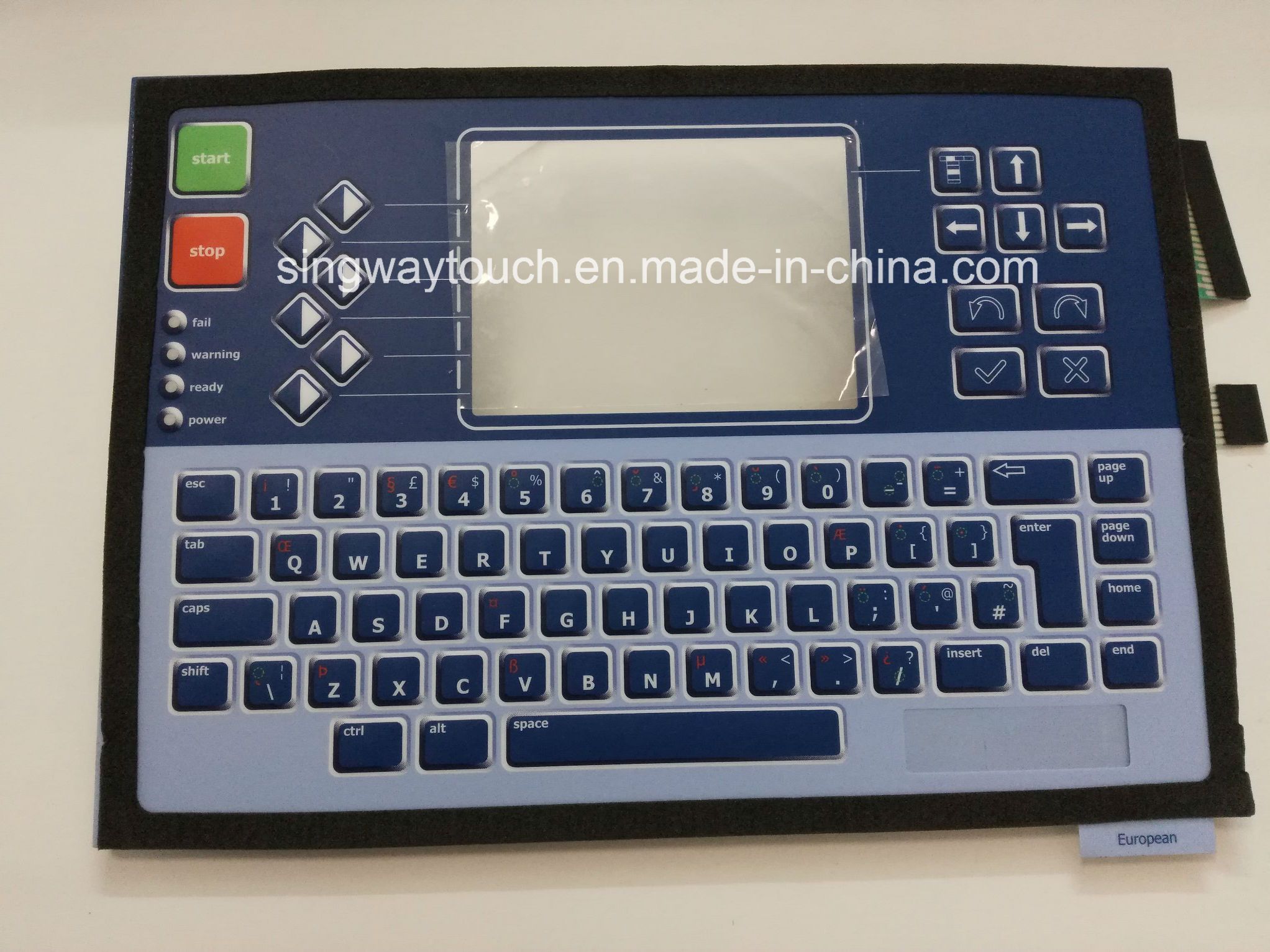 High Quality Multifunctional Keyboard Membrane Switch with Skylight