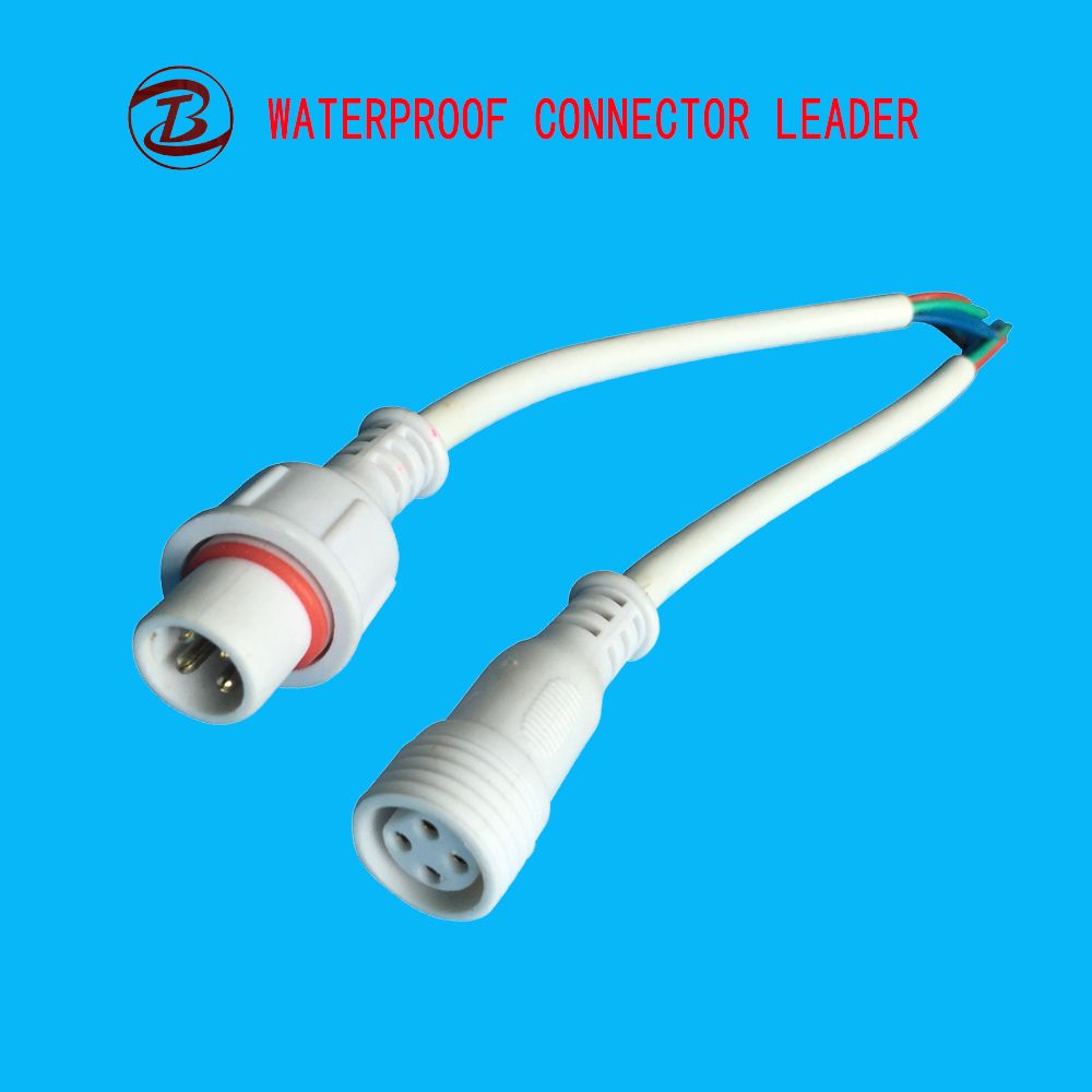 IP68 RoHS Ce Power Cable 4 Pin Underwater Connector