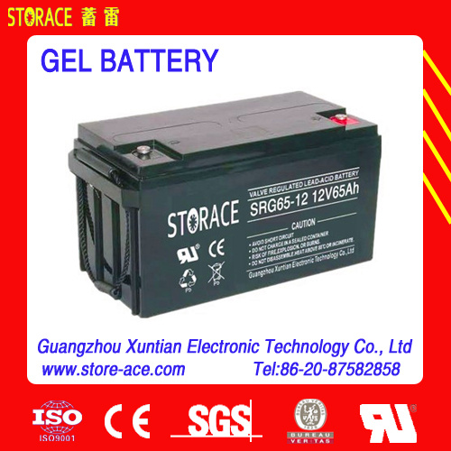 High Quality Gel Battery for Power System 12V 65ah