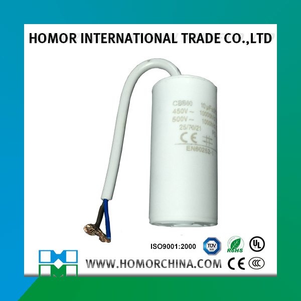 Cbb60 AC Run Motor Capacitor Condenser