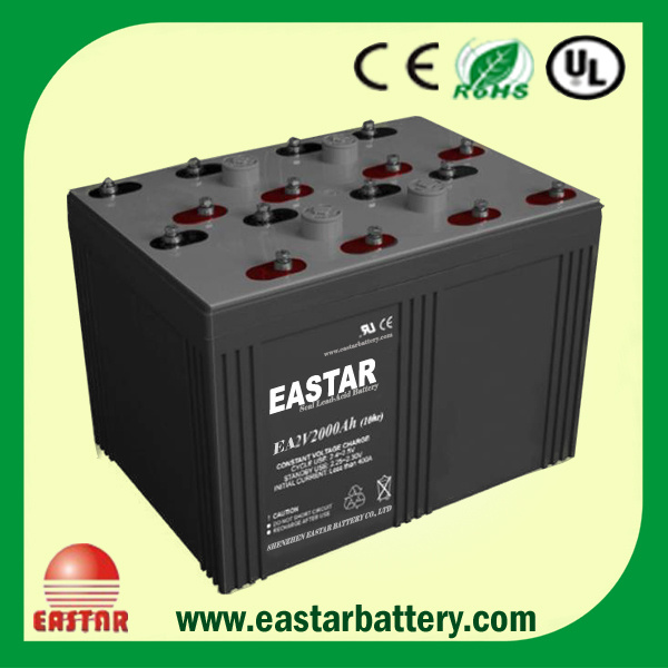 2V Deep Cycle Battery Ea- 2V-2000ah