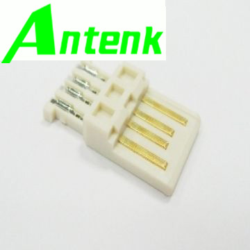 Mini USB Connector for Cable a Type Male 4p