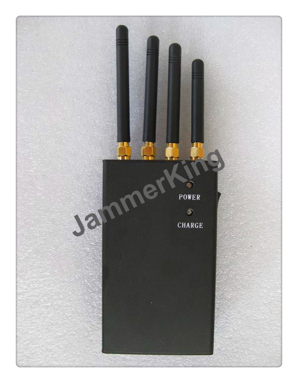 20 Meters Handheld 4 Bands 3G 4G Cell Phone and WiFi Jammer/Blocker; Portable Mobile Phone, GPS Signal Jammer
