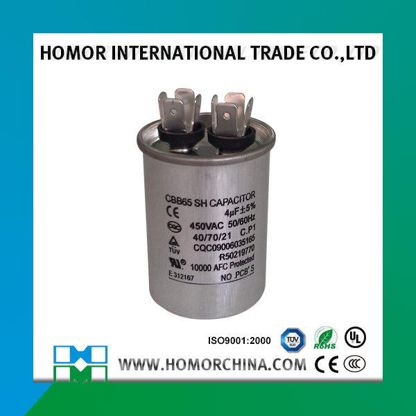 Cbb65 -Round AC Motor Capacitor 40+6UF/370V