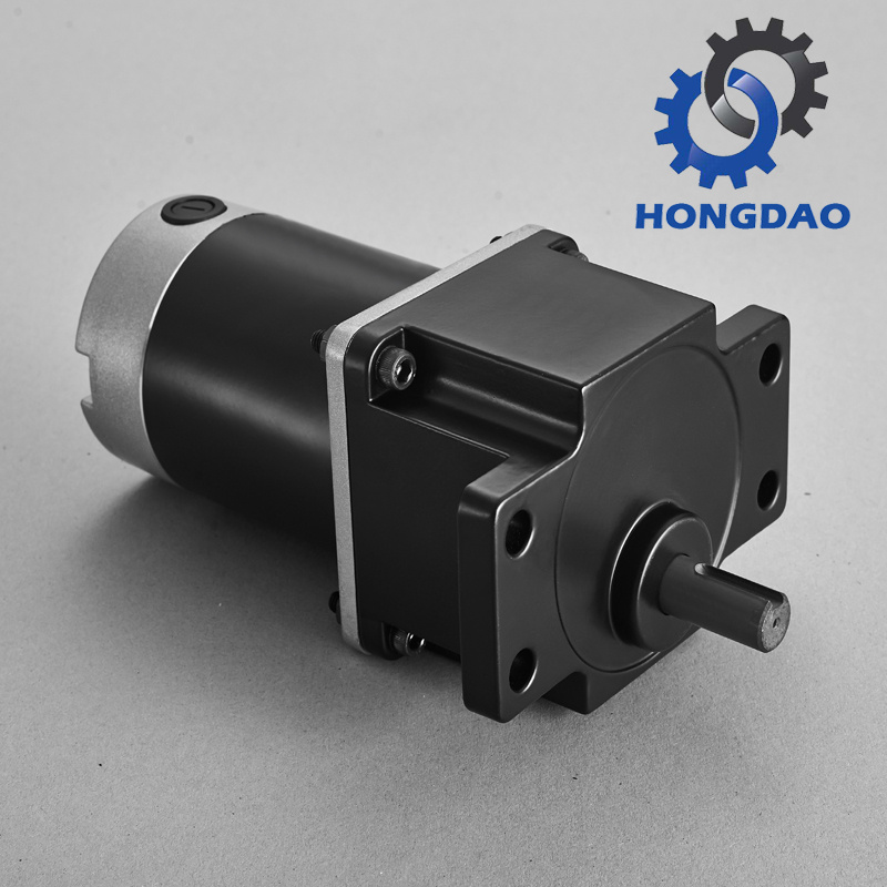 High Torque 200W 24V DC Motor with Gear_C