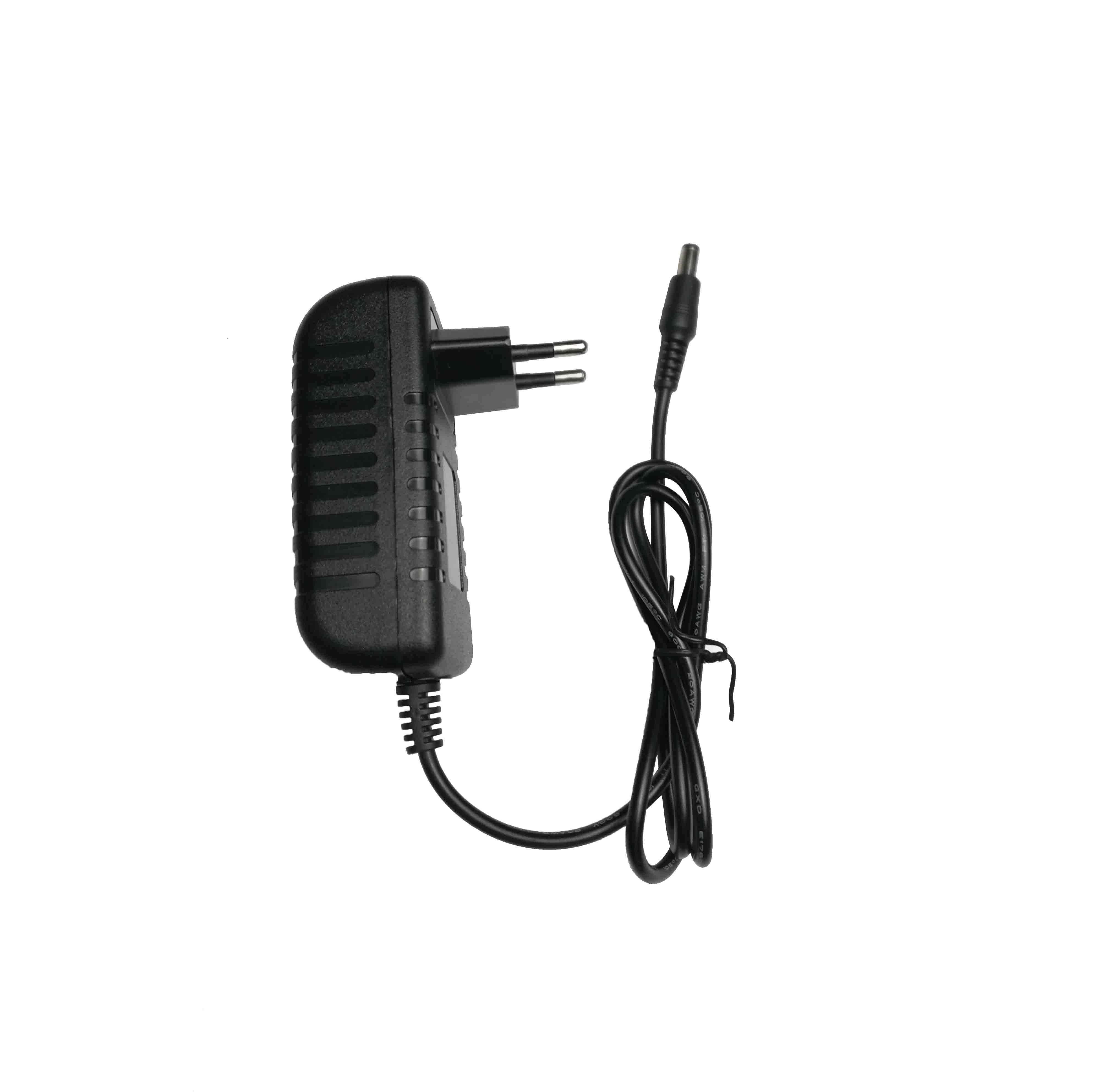 12V1a Euro Plug Power Adapter for Surveillance Camera