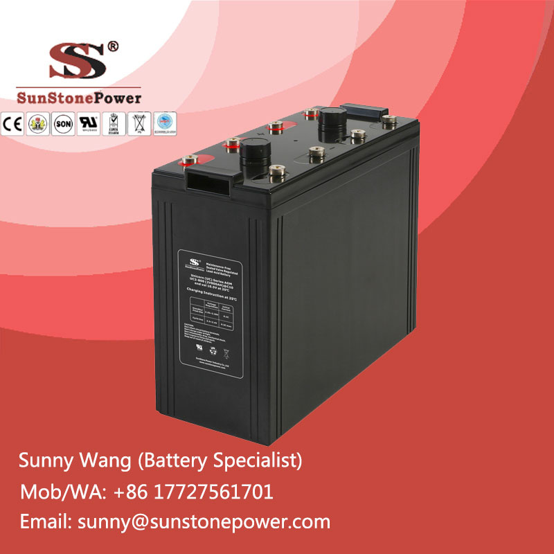 2V 800AMP Lead-Acid Deep Cycle Solar PV Storage Battery
