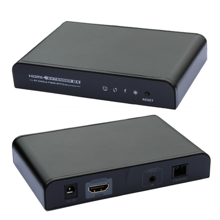20km HDMI Extender by Optical Fiber with IR