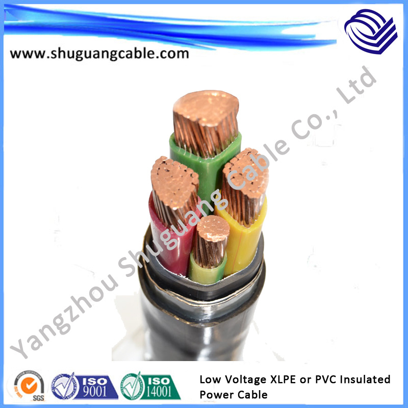Fireproof Fire Resistant XLPE Insulation PVC Sheath Electric Power Cable