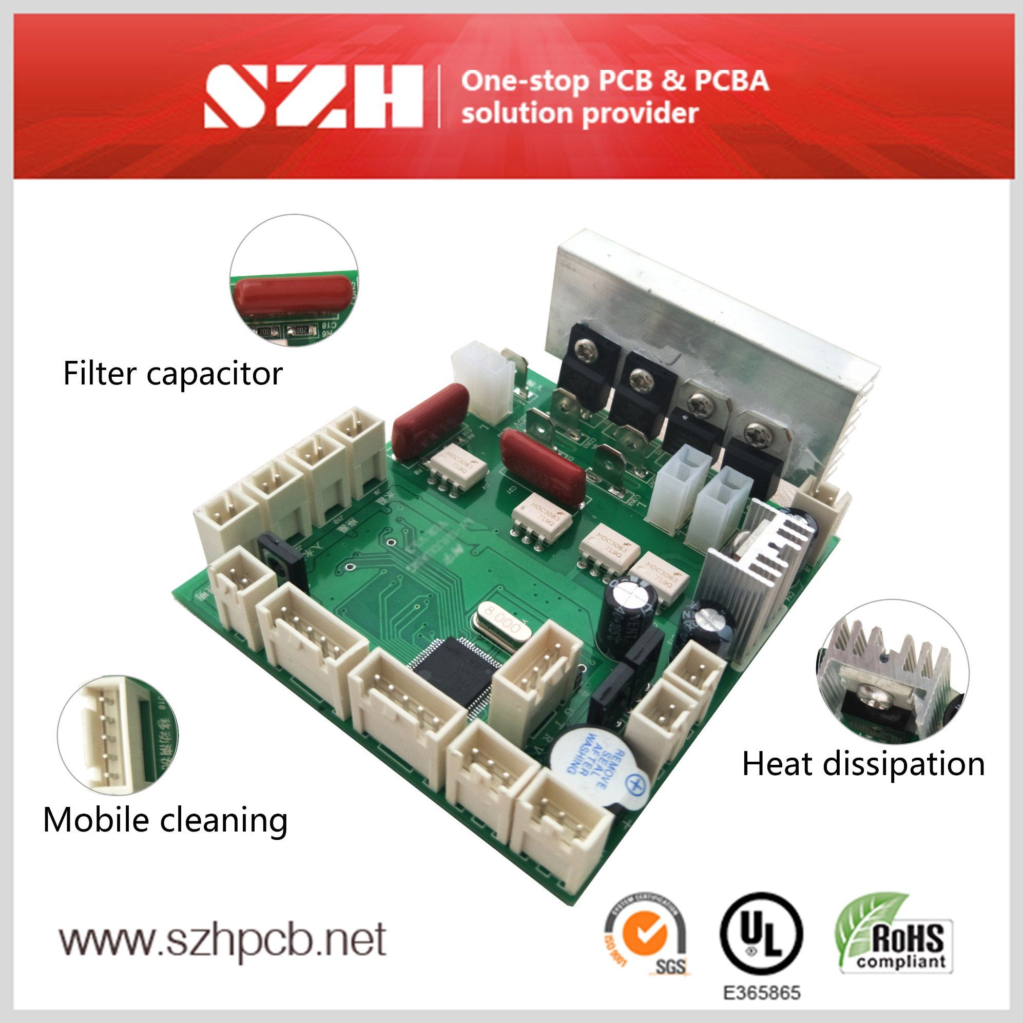 Smart Bidet Mainly Cotrol and Keyboard PCBA Board Prototype