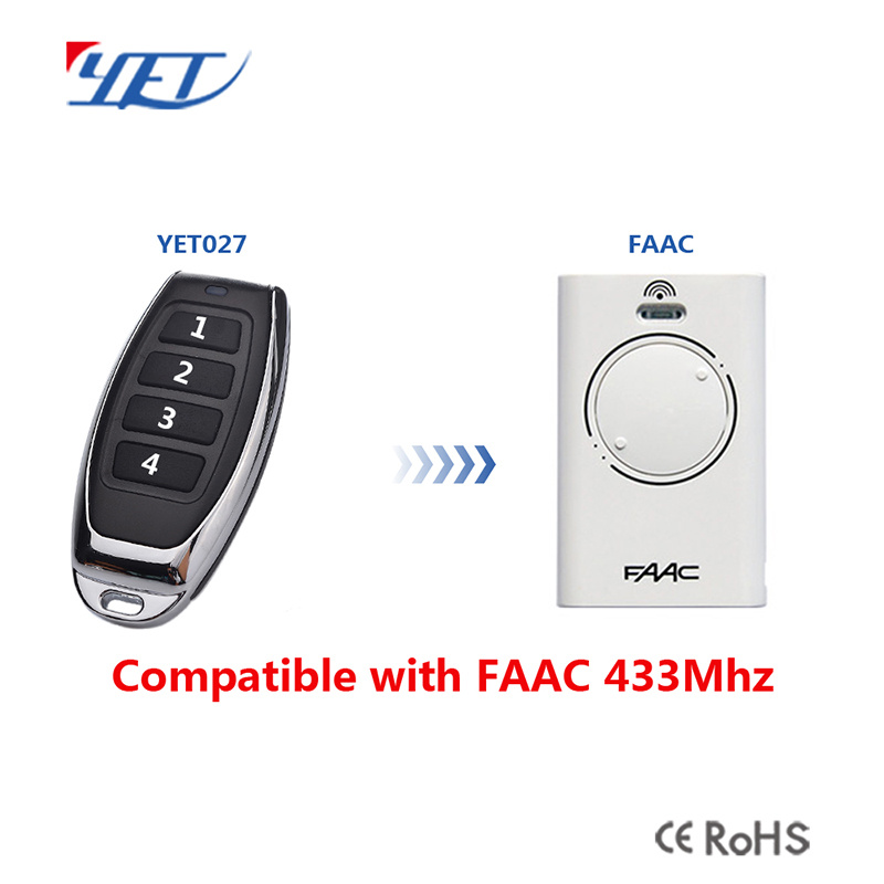 Factory Wholesale 4 Channel Remote Control /Transmitter/ Keyfob Learning Fixed Rolling Duplicator Code
