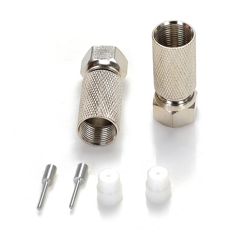 Rg11 F Thread Self-Tightening Type Connector