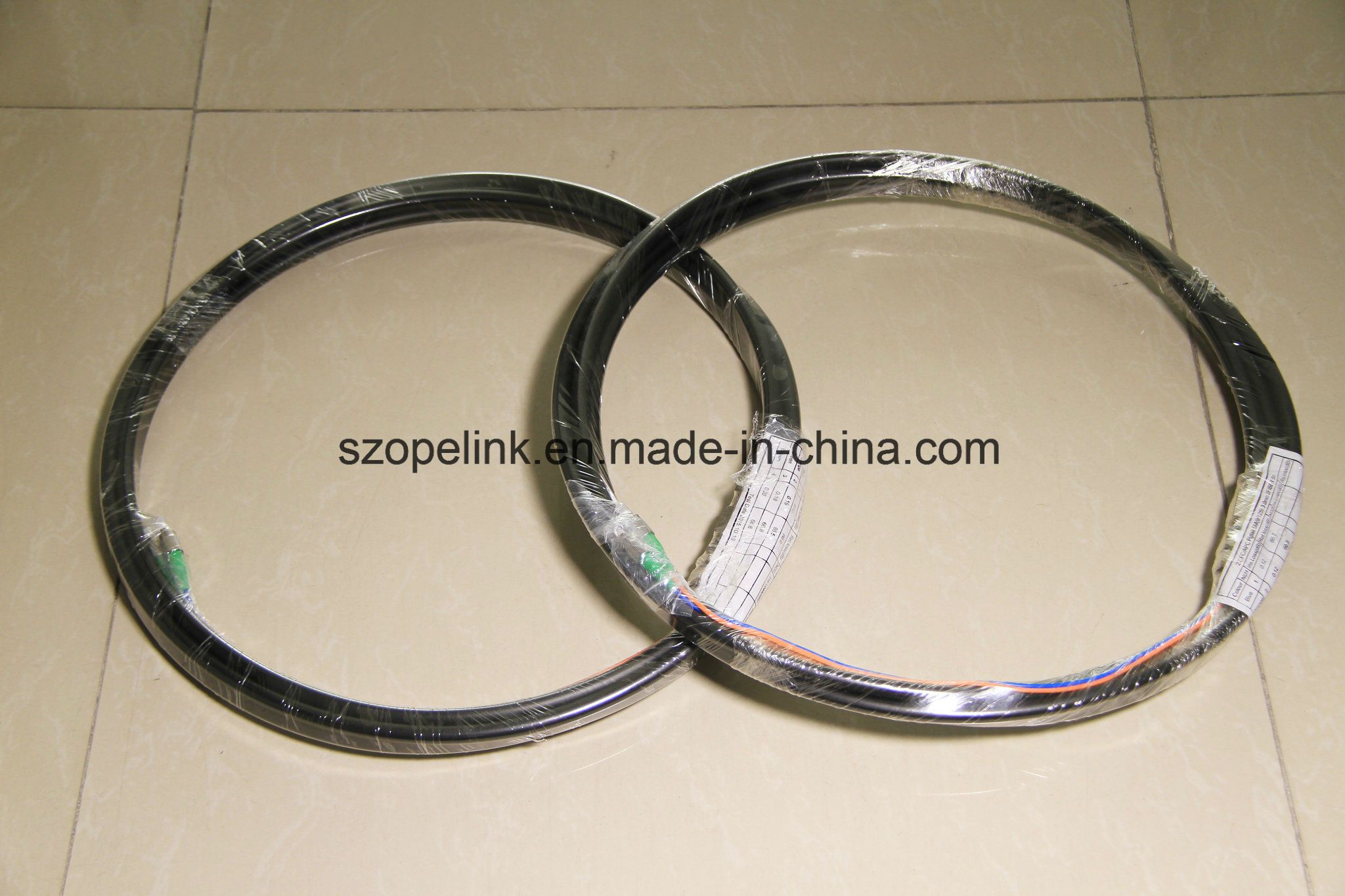 Fiber Optic Drop Cable Patch Cords Waterproof